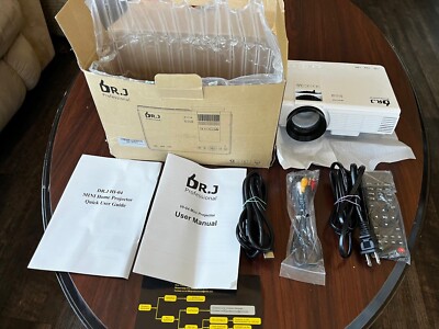 Projector  HI-04 4500 Lumens 172 in Full HD Home Theater Projector Screen