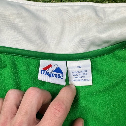 Chicago Cubs MLB Majestuoso Logo Bordado 3XL Día de San Patricio Verde Cremallera - Imagen 10 de 11