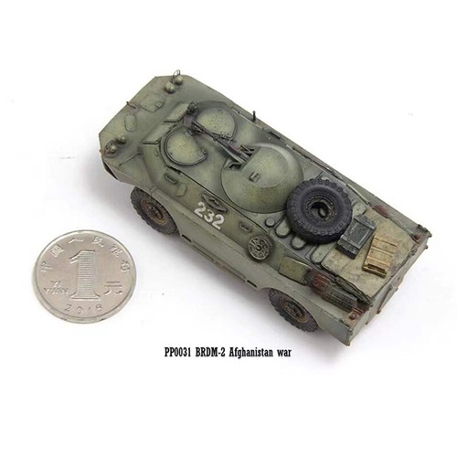 1/72 Soviet BRDM-2 wheeled armored vehicle BRDM2 model Afghanistan war - Picture 4 of 6