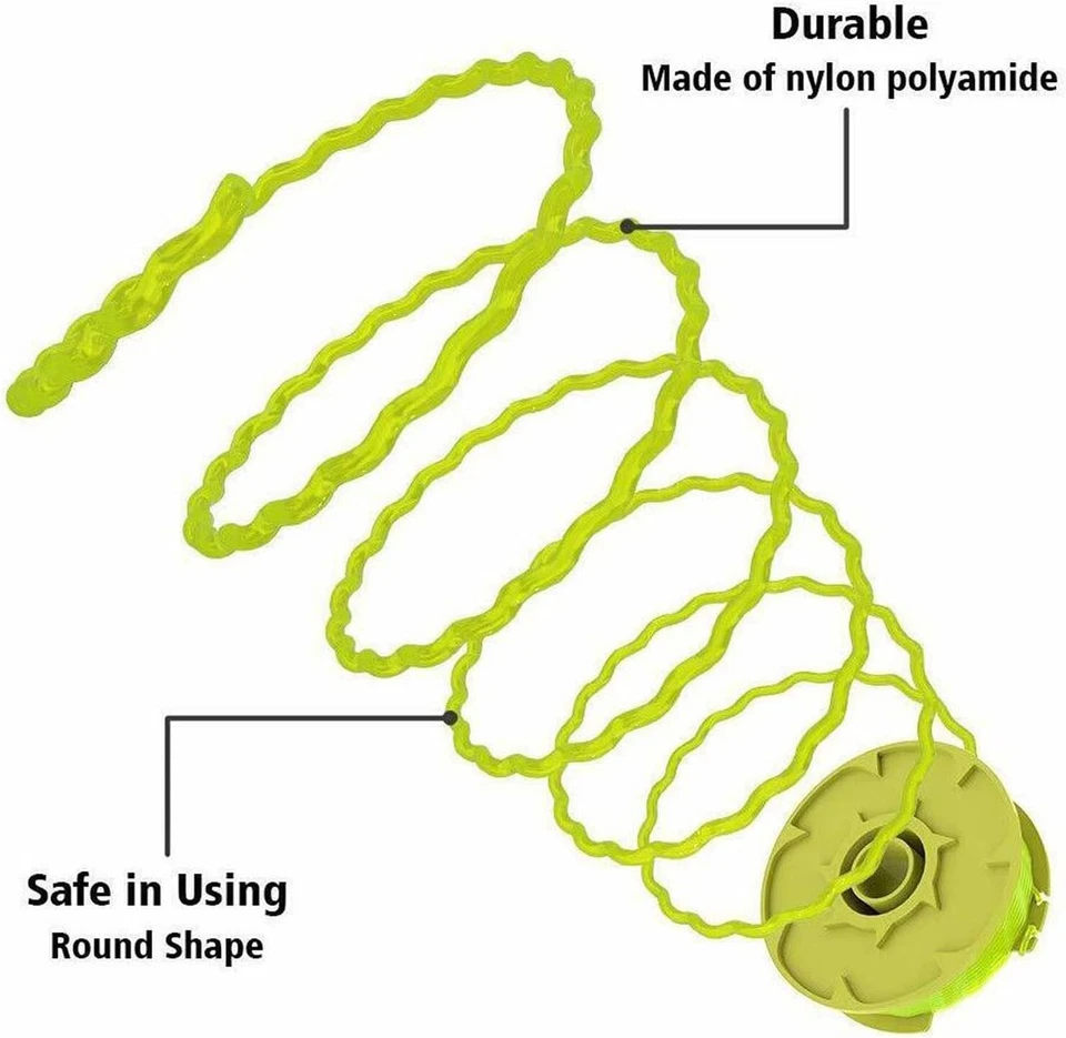 String Trimmer Spool Replacement for Ryobi 18V-40V Cordless Trimmers 11ft - Image 4 of 4