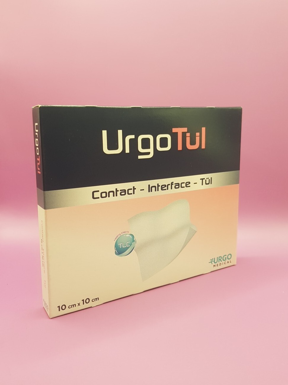 Urgo Urgotül 10 x 10 cm Wundgaze 10 St. PZN 00879506 REF 550020 VD 03/2026