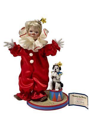 TOMMY THE CLOWN 1990 Reco McClelland Children's Circus Porcelain