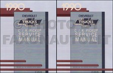 1990 Chevy Ck Truck Shop Manual Pickup Cheyenne Silverado Scottsdale 454ss