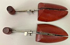 Vintage 1950s Wooden Shoe Tree/Stretchers Adjustable Brown 5
