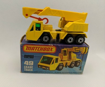 matchbox crane truck 1976