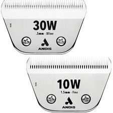 Stainless Steel Ceramic Edge Dog and Pet Grooming Wide Clipper Blade Choose Size