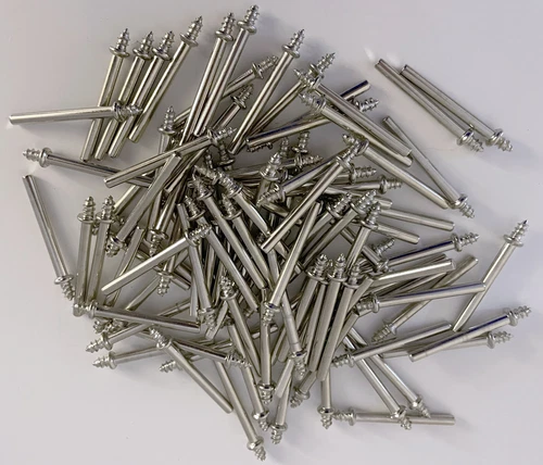 100 PC LOT NEW DREMEL 401 ROTARY TOOL MANDREL ARBOR 1/8" SHANK 1/16" SCREW #401