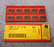 SANDVIK  Carbide Inserts  CNMG 433 -SM    Grade 3015   Pack of 10
