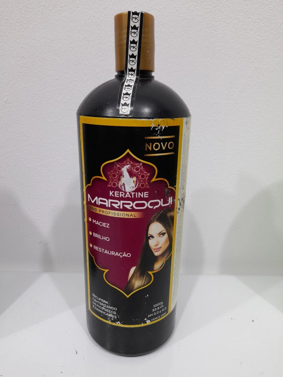 Tratamiento Capilal KERATINA Marroqui CACAO OIL CABELLO REBELD Brasil Profesiona