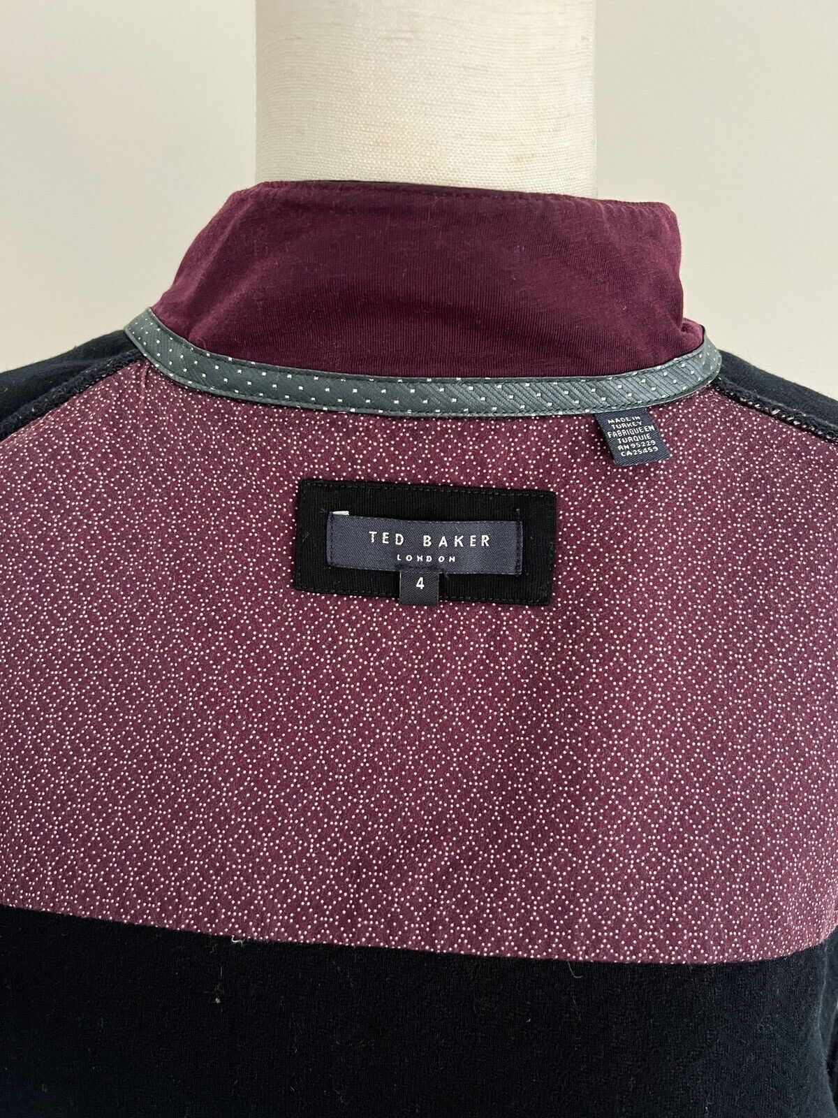 Ted Baker London Mens Sweater Jacket Gray Full Zi… - image 7