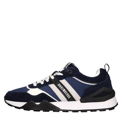 25112/CP G SUEDE Sneaker BIKKEMBERGS Herren blau Amu03_bikk