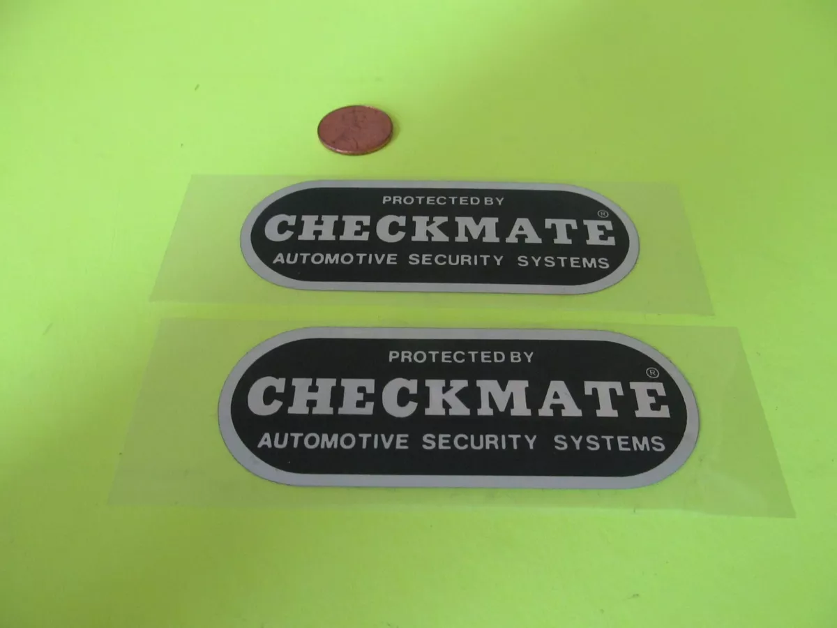 Checkmate  Sticker for Sale by Creativeinc2024