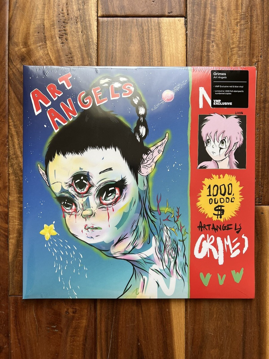 RARE #595 Grimes Art Angels LP VMP Red Blue Vinyl /1500 Sealed