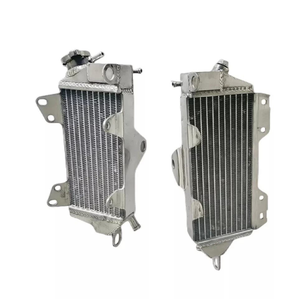 Radiador completo de aluminio para Kawasaki KX250 KX 250 1990 1991 1992 1993 1990 Foto 2 de 4