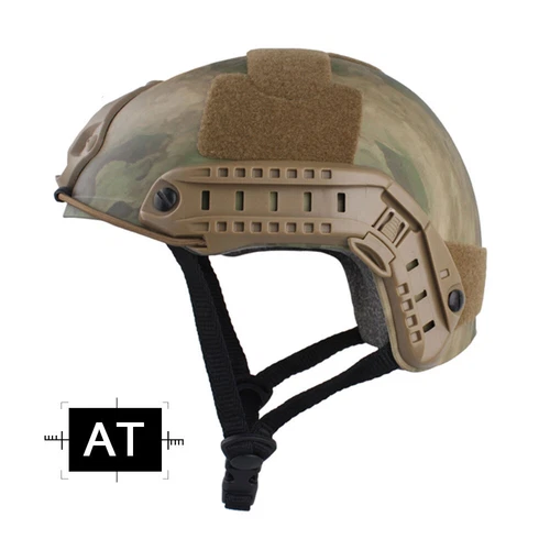 Emerson Tactical Fast Helmet Airsoft MH Type Casque w/ NVG Shroud + Side Rail - Bild 12 von 13