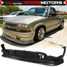 Fits 98-04 Chevy Blazer EXTREME Style Front Bumper Lip Spoiler Splitter - PU