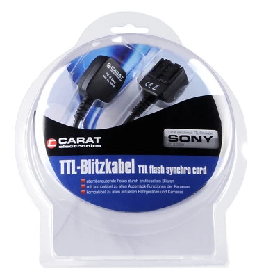 Carat electronics TTL-Blitzkabel FC-3 Sony