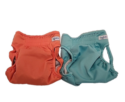Reusable  Washable Adjustable Dog Diapers for Female Dogs   2 Pack   Medium