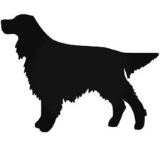 Golden Retriever Dog Lover Silhouette Vinyl Decal Room Phone Bumper Car Sticker
