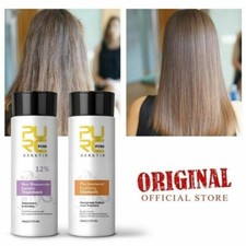 Brazilian Keratin 12 Repair Damaged Frizzy Hair Treatment Purifying Shampoo