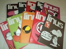 LINUS rivista fumetti lotto di 10 nn° ristampe anastatiche ottimi/nuovi