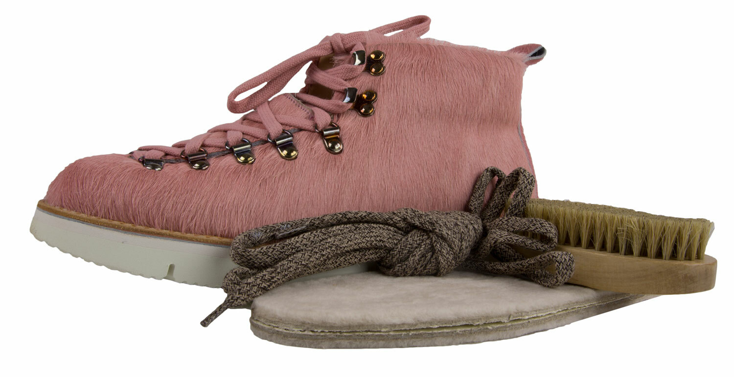 Ronnie Fieg X Fracap Edizione Limitata Uomo Scarponcino Pony Stivali, Rosa, US 8