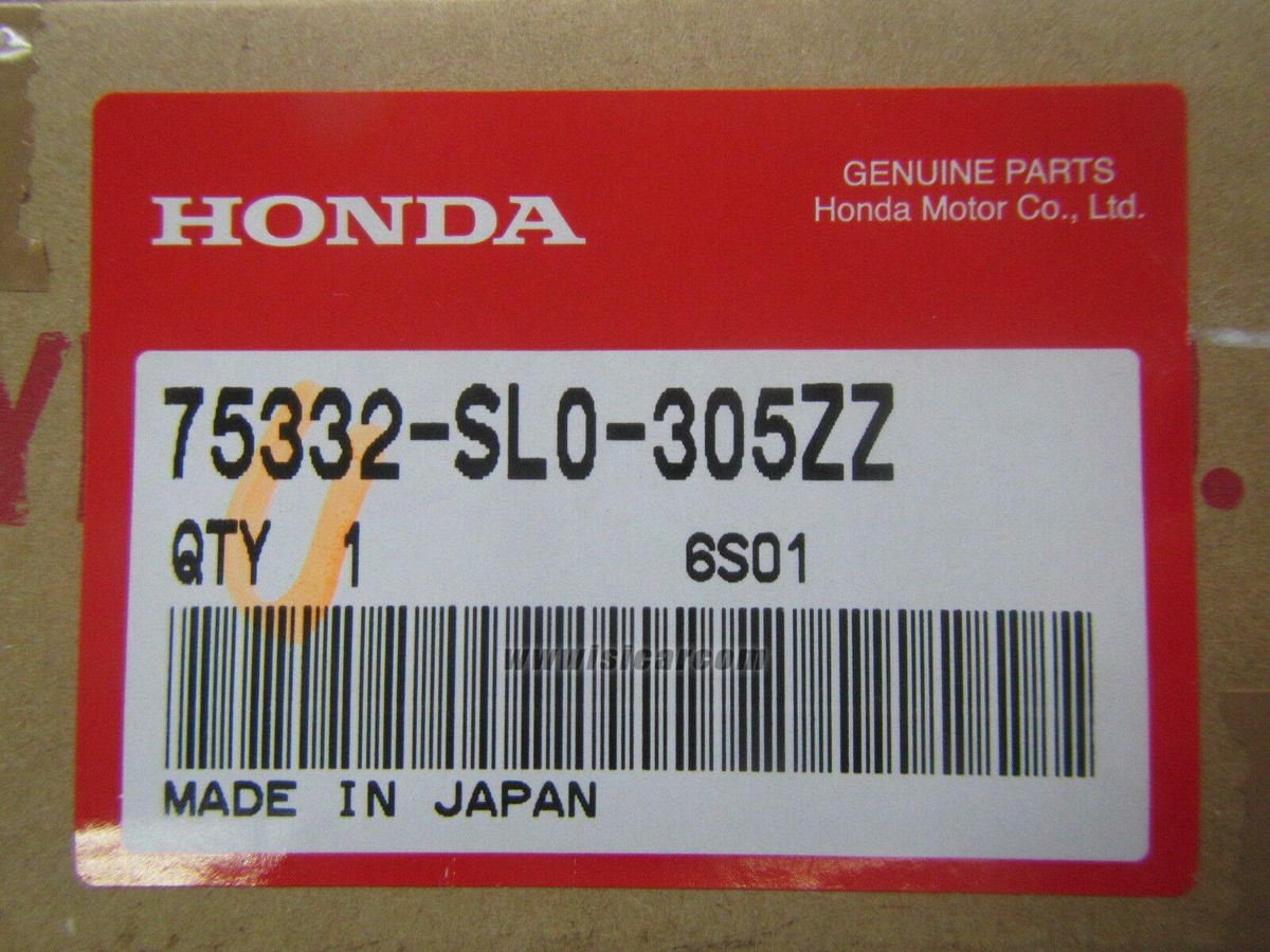 HONDA NSX NSX-R NA2 GARNISH ASSY, LH DOOR LOWER 75332-SL0-305ZZ