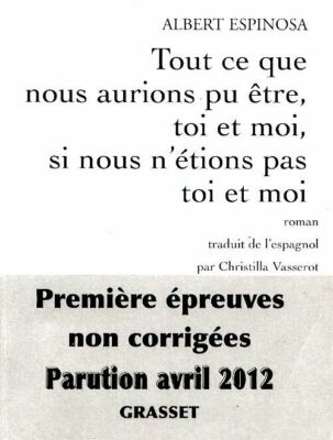 Tout ce que nous aurions pu être toi ... - Albert Espinosa - V335636
