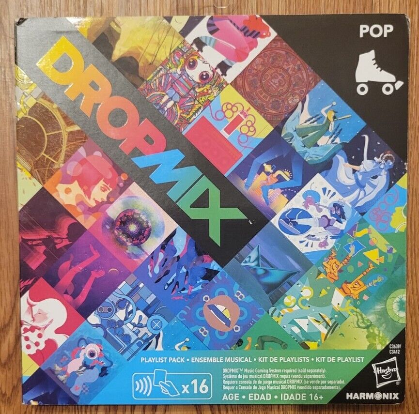 DropMix Drop Mix Pop Playlist Pack Sealed Harmonix Hasbro 16 Card Pack  Official