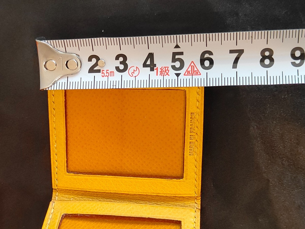 エルメス　HERMES 写真入れ Hermes Mini Photo Picture Case Stand Leather Vintage