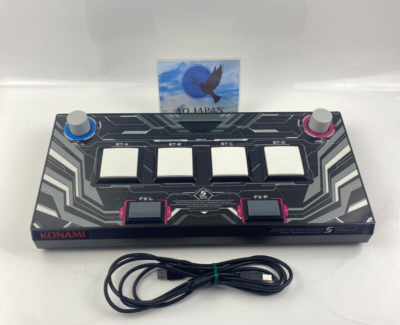 SOUND VOLTEX CONSOLE-NEMSYS-　Entry Model Konami SOUND VOLTEX CONSOLE NEMSYS Entry Model USED w/Paper craft