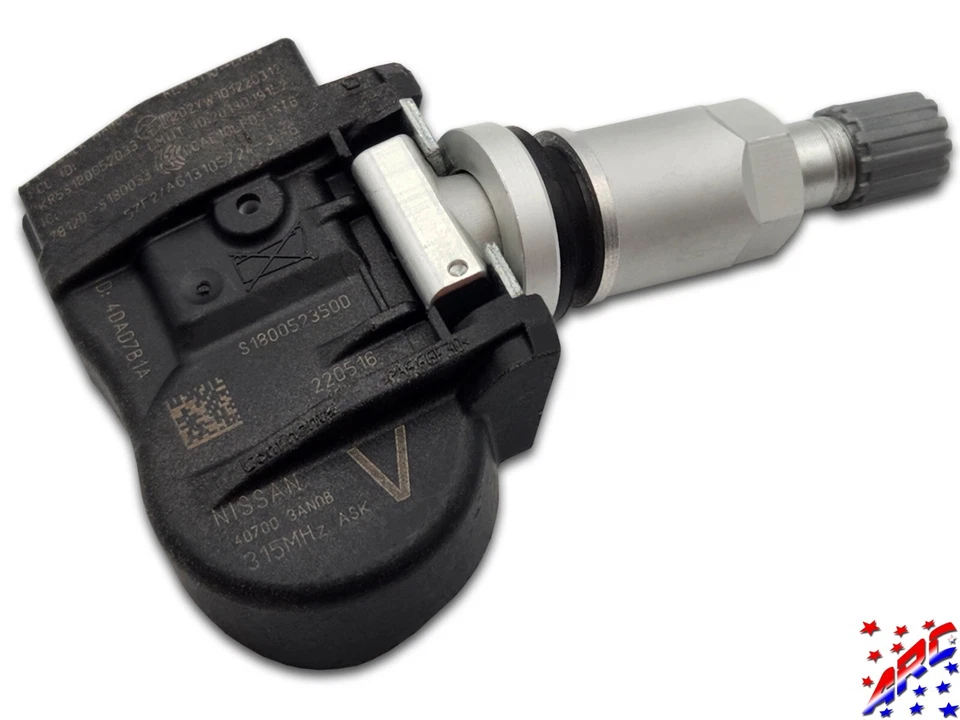 Complete Set of 4 Genuine OEM Nissan TPMS Tire Pressure Sensors Kit 40700-3AN0B - Image 2 of 3