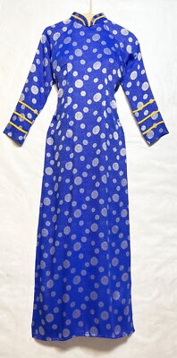Ao Dai BT-847 Gam Lua To Tam Thai Tuan Size XL