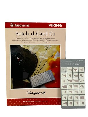 Husqvarna Viking Designer II 2 C1 Embroidery Basic Pictogram