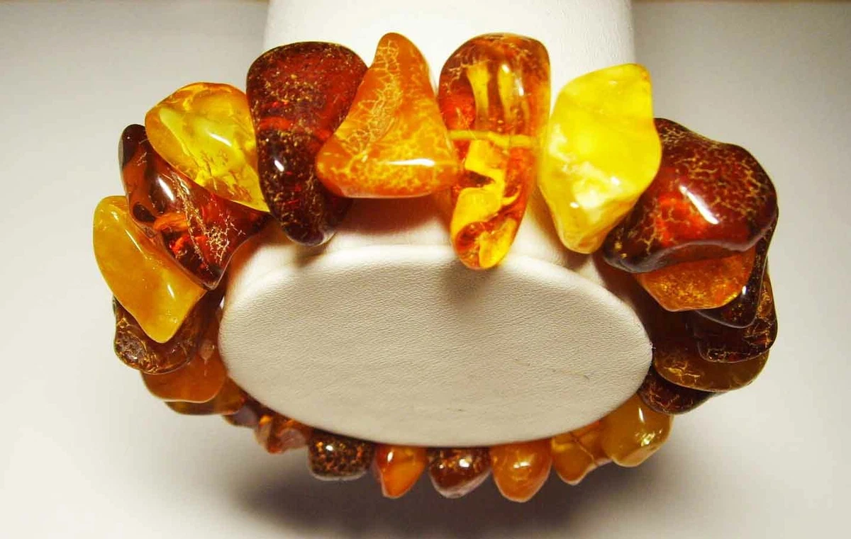 Amber teething shop bracelet ebay