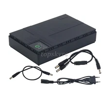ANDES MINI UPS 10400mAh 5V 9V 12V Uninterrupted Power Supply Backup Power
