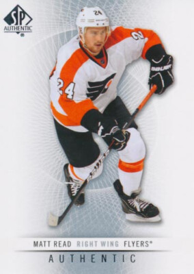 2012-13 SP Authentic #70 MATT READ - Philadelphia Flyers