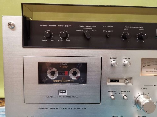 AKAI GXC-570D STEREO CASSETTEN DECK/ TONBANDGERÄT - Foto 12 di 12