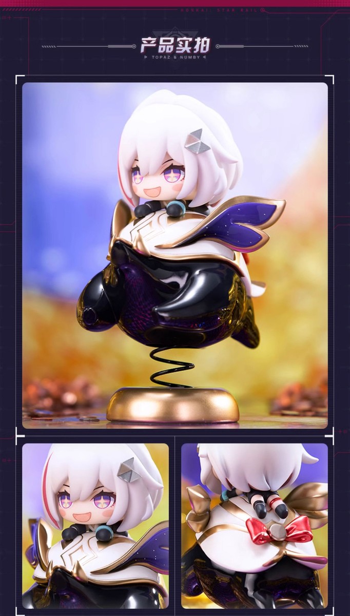 miHoYo Honkai: Star Rail Topaz and Numby Figurine Official Figures