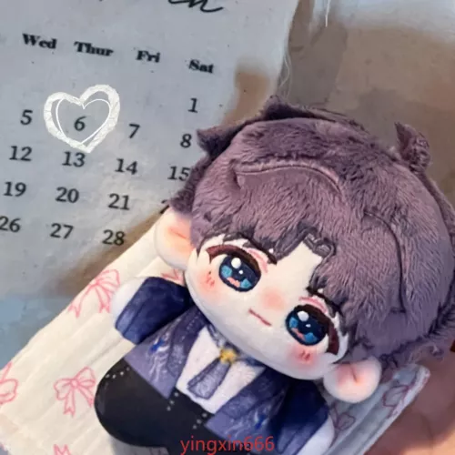 Anime Puppe Spielzeug Love and Deepspace Rafayel Plüschpuppe Cosplay Anhänger 10cm - Bild 2 von 3