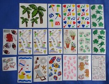  53 Vintage Frances Meyer Stickers Lot of 19 Sheets Scrapbooking Cardmaking DIY