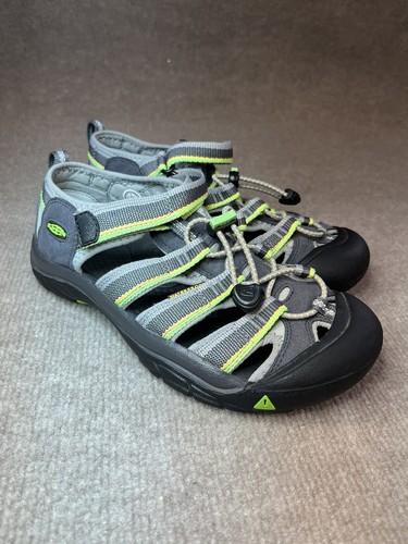 Keen Herren 5 Wassersportschuhe Sandalen grün grau Wandern verstellbar wasserdicht - Bild 3 von 11