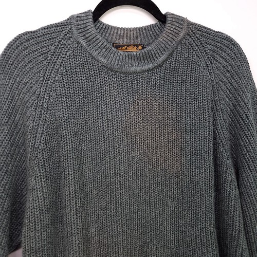 Eddie Bauer Men Knit Sweater Outdoor Outfitter Size XL Gray - Picture 3 of 10