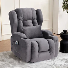 Electric Power Lift Massage Recliner Chair for Elderly Heated Reclining Sofas