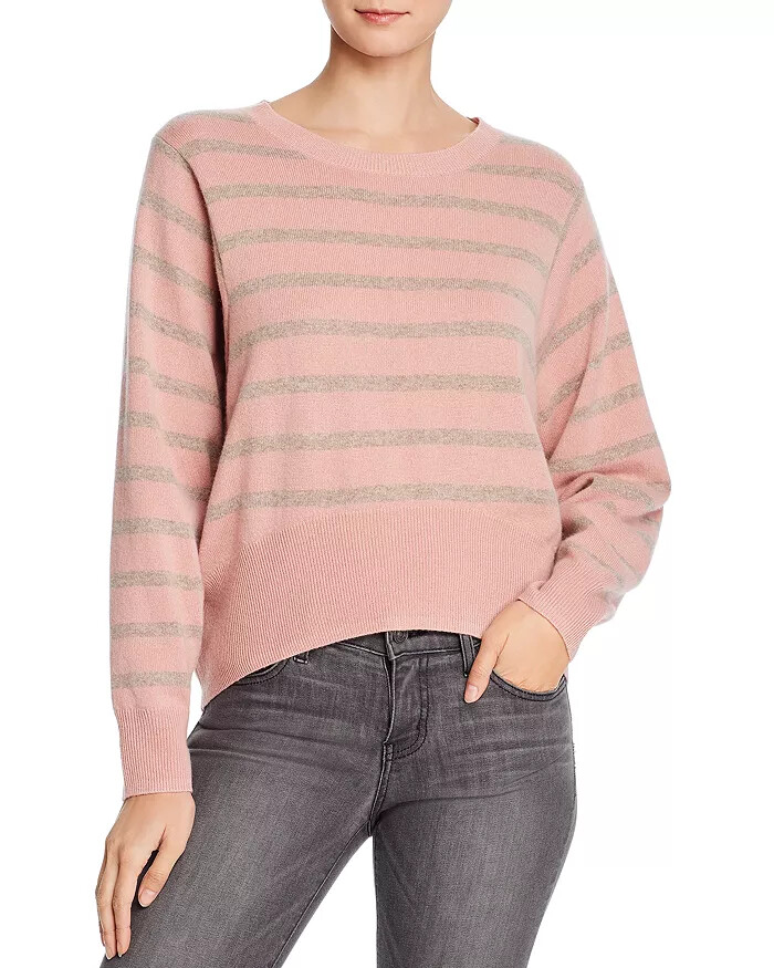 SPLENDID striped Pink Women's Tradewinds Sweater Size S MSRP $148