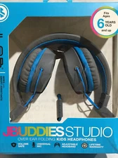 1 JLab Audio Jbuddies Kids Wired On-Ear Headphones , Fold Up, 6 Years And Up