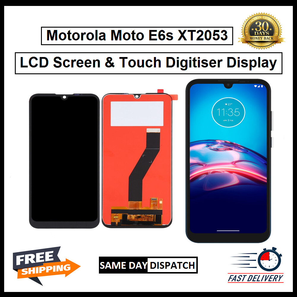 Image 1 - Motorola Moto E6s 2020 XT2053 Display Screen Touch Digitizer Replacement LCD