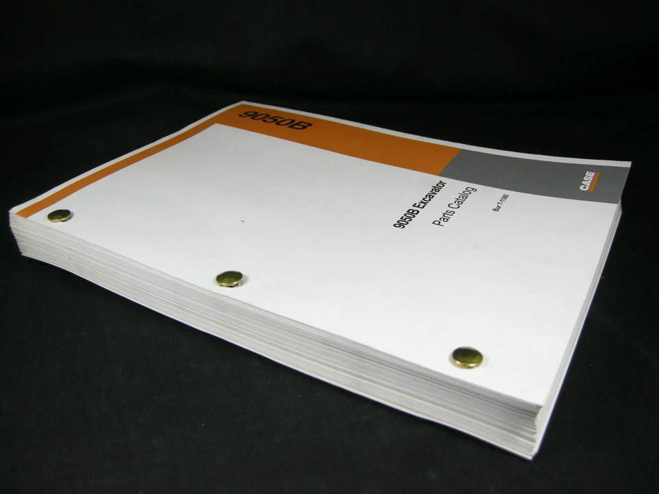 CASE 9050B Excavator Tractor Parts Manual Book Catalog List OEM - Image 3 of 3