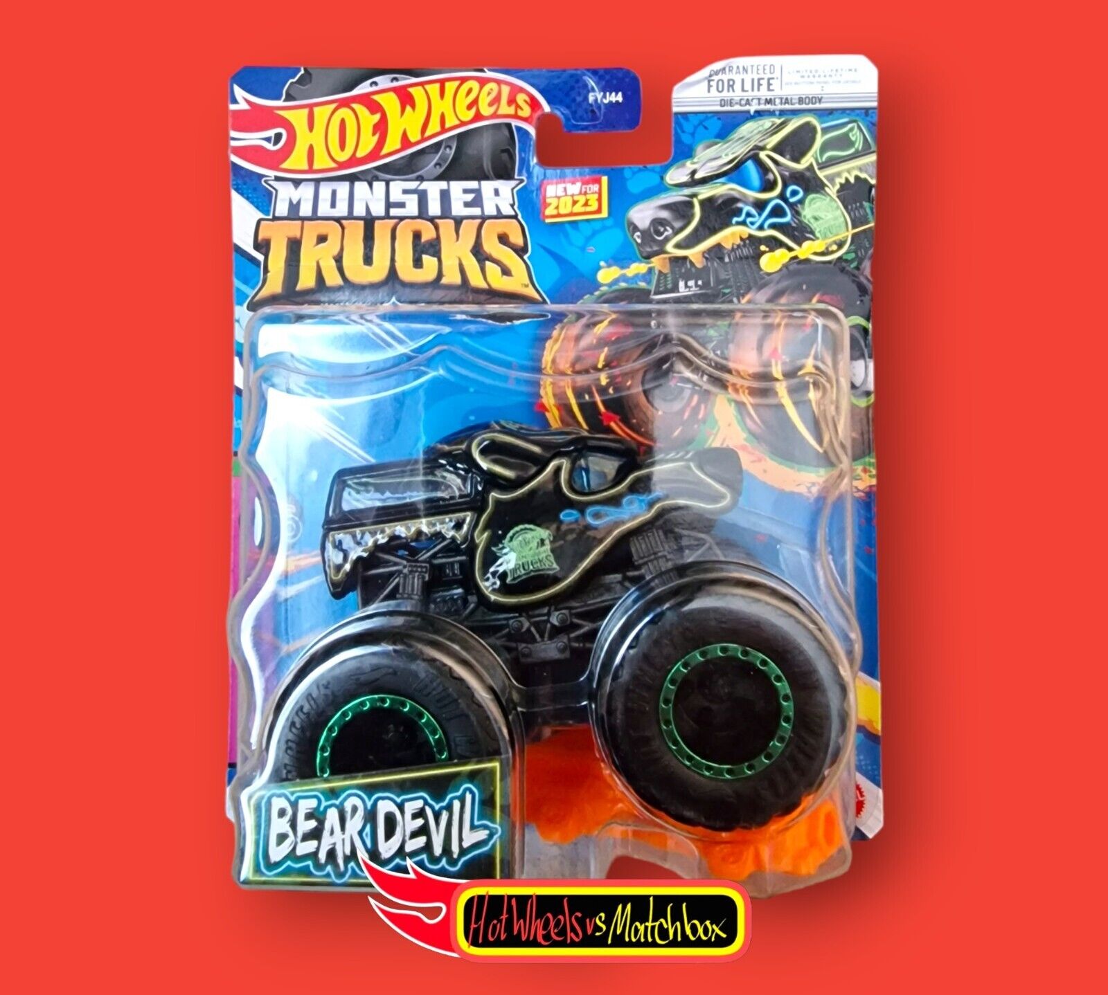 Caminhão Hot Wheels Monster Trucks Bear Devil - Mattel - A sua Loja de  Brinquedos, 10% Off no Boleto ou PIX