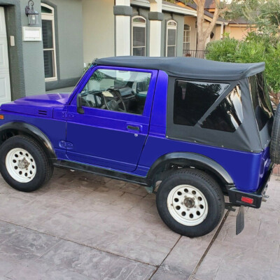 Soft Top Black Replacement With Windows For 1986-1994 Suzuki Samurai (JMA-2763) Samurai Top - Foto 2